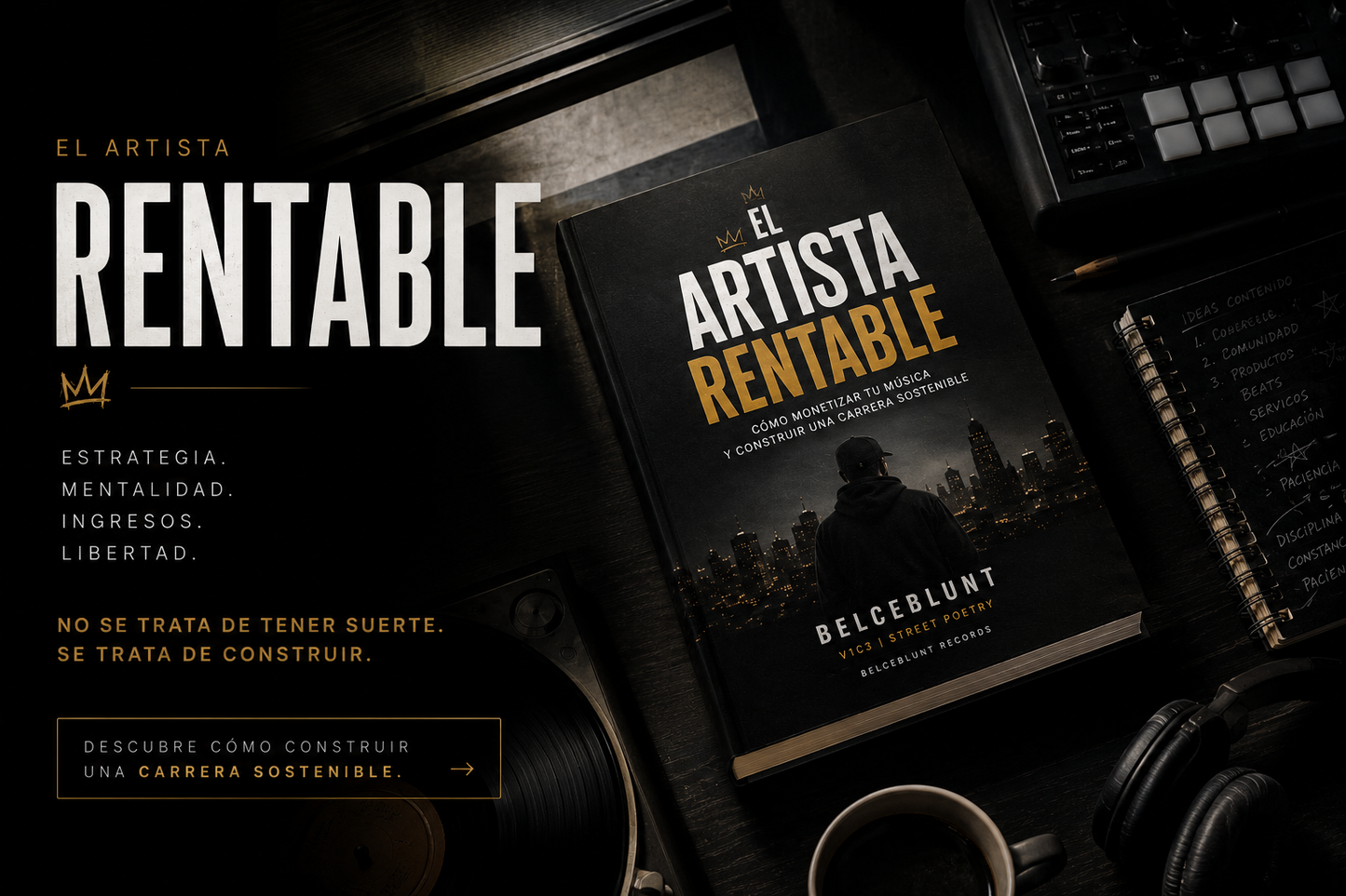 El Artista Rentable — Guía de Monetización para Artistas y Productores (Beatmakers) Independientes