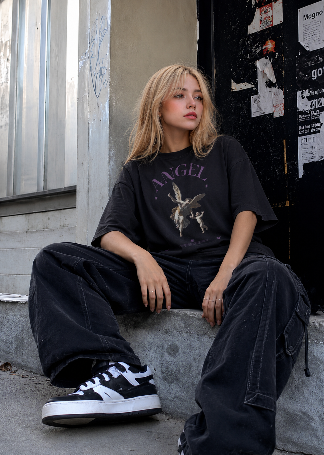 ANGEL - Unisex Vintage T-Shirt