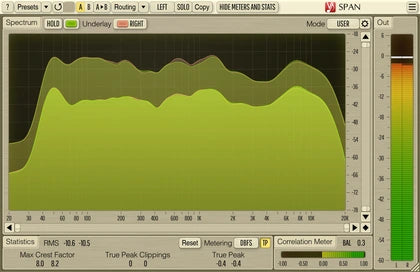 Voxengo SPAN by Voxengo